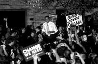 Obama campaigns in Portsmouth, Ohio. Oct. 2008